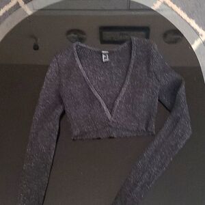 Sparkly black sweater